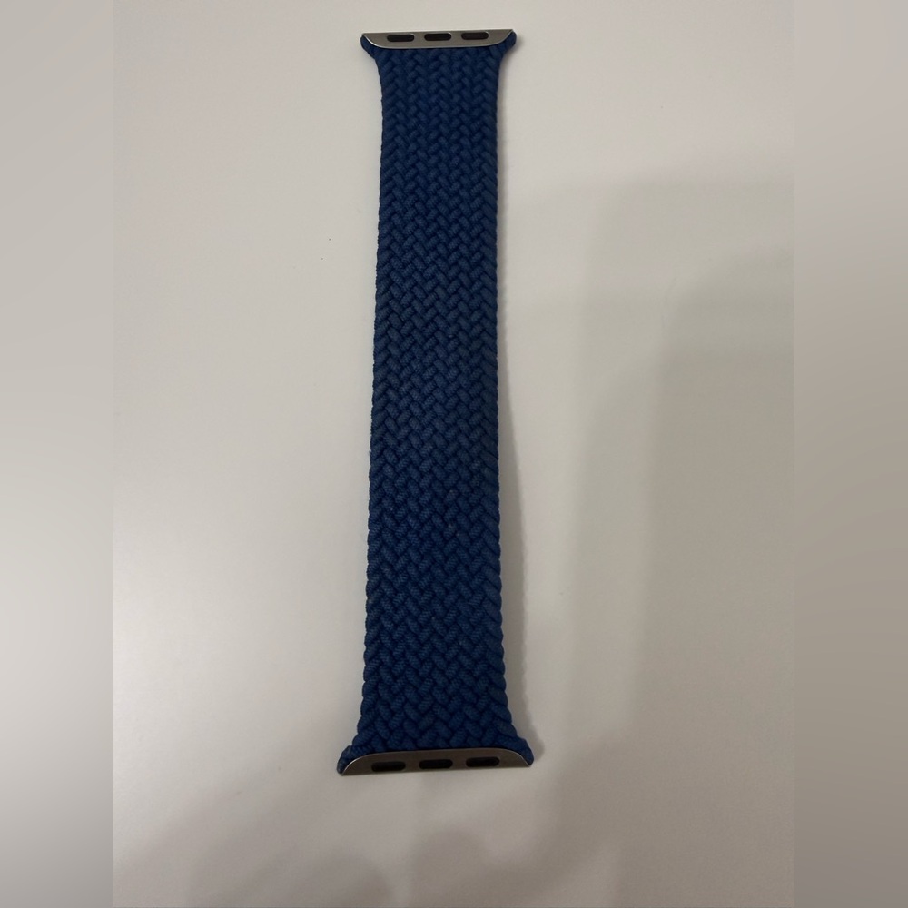 Apple Braided Blue Watch Band